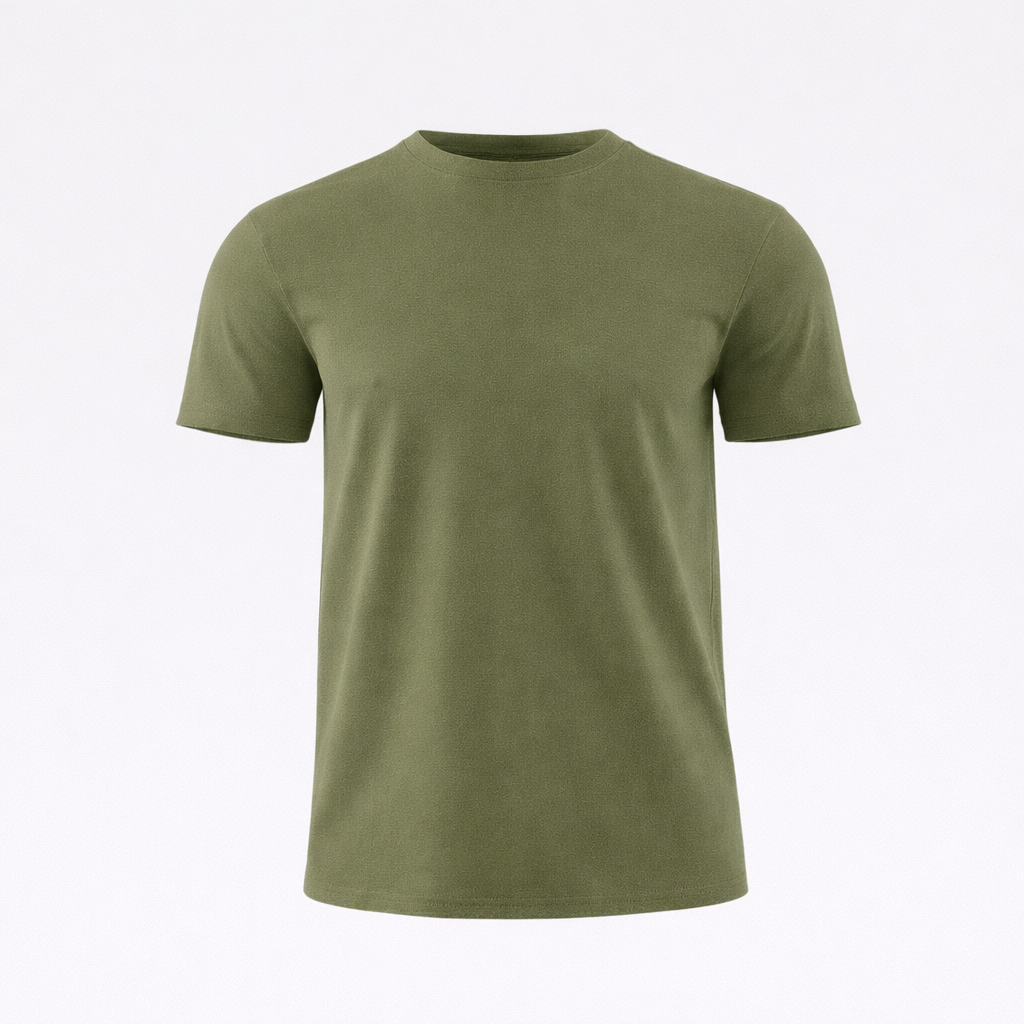 T-shirt vert kaki