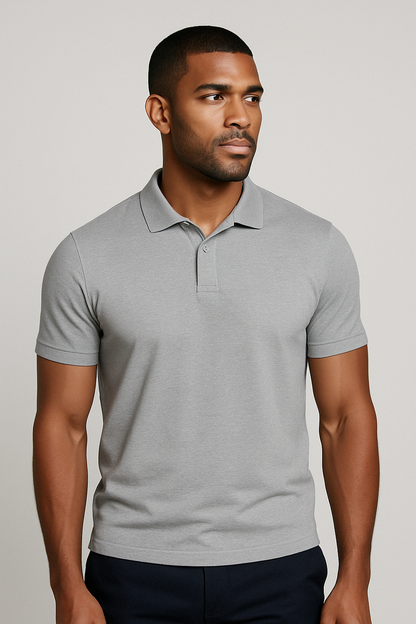 Polo gris PerfectFIT