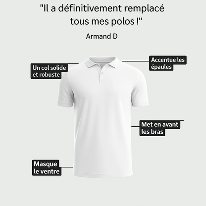 Polo blanc PerfectFIT