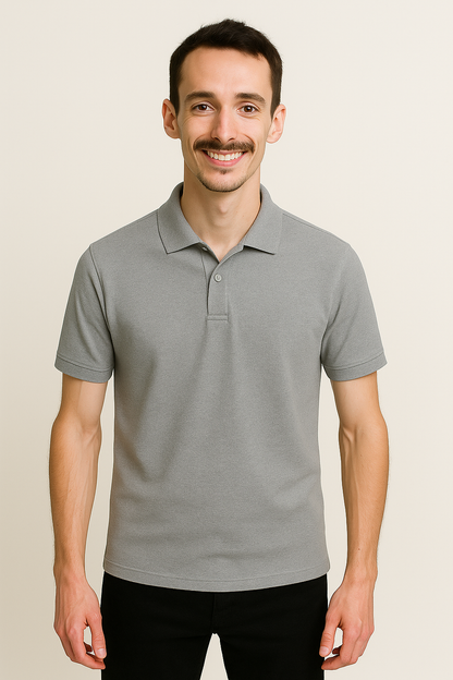 Polo gris PerfectFIT